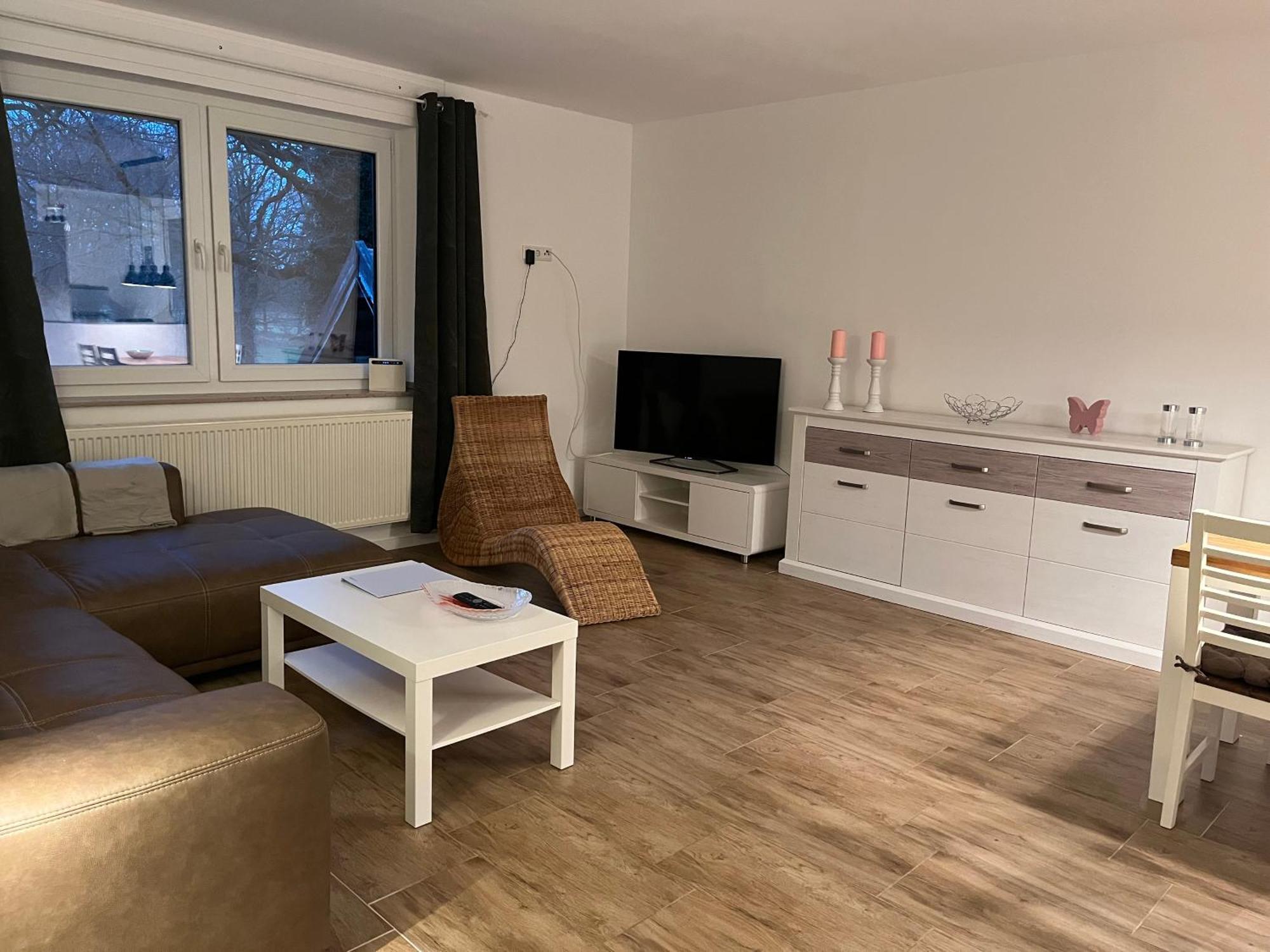 Wunderschoene Ferienwohnung Mit Balkon Auf Dem Bauernhof 그레벤 외부 사진